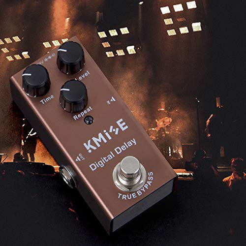 Kmise Digital Delay Pedal for Electric Guitar - Mini, True Bypass, DC 9V Effects - Image 9