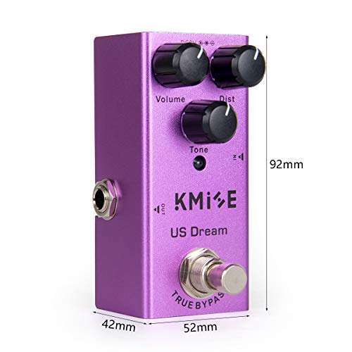 Buy Kmise US Dream Electric Guitar Effects Pedal - Mini DC 9V True Bypass for Superior Sound - Image 10