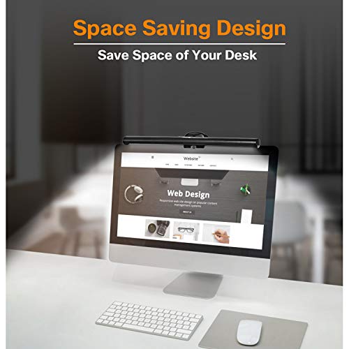 Koostone Monitor Light Bar: 3 Color Modes & 10 Brightness Levels for Optimal e-Reading & Task Lighting - Image 10