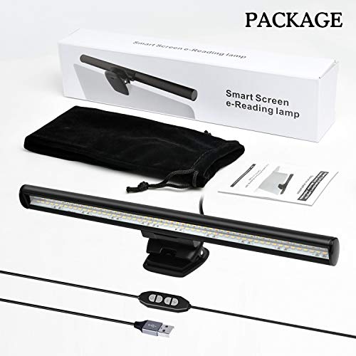 Koostone Monitor Light Bar: 3 Color Modes & 10 Brightness Levels for Optimal e-Reading & Task Lighting - Image 11