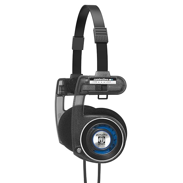 Buy Koss Porta Pro Utility On-Ear Headphones - Detachable Cord, Collapsible Design, Stealth Grey