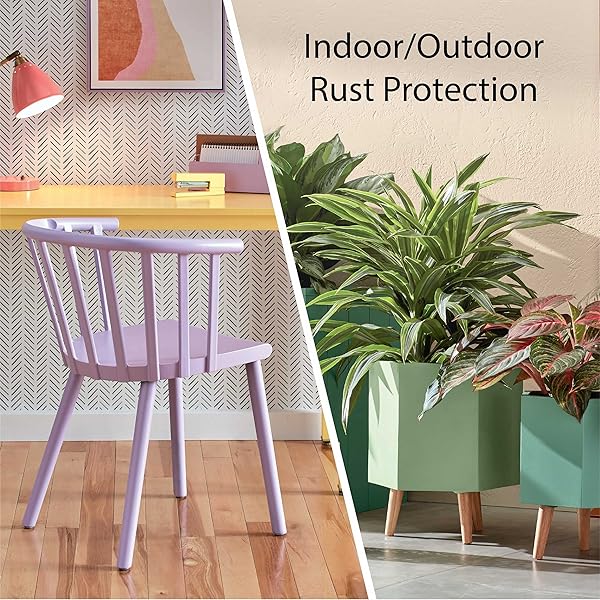 Krylon COLORmaxx Spray Paint & Primer - Matte Deep Gray 12oz for Indoor/Outdoor Use - Image 10