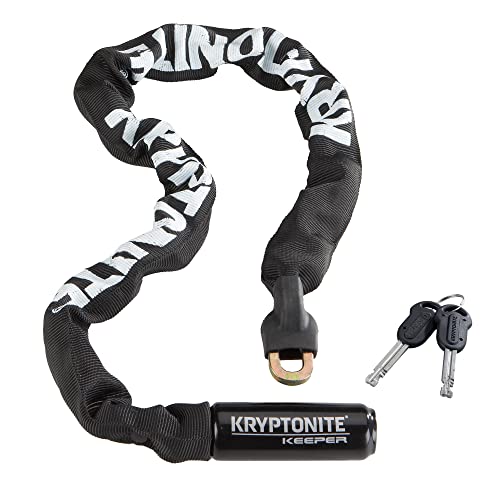 Kryptonite Keeper 785 Bike Chain Lock: 2.8ft Heavy Duty Anti-Theft Lock for Bikes, Motorcycles, Scooters & More