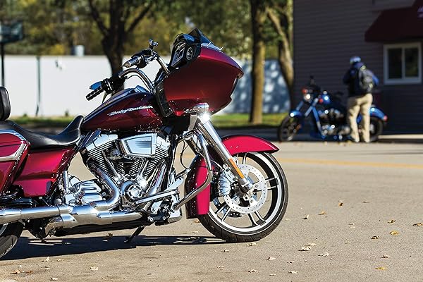 Shop Kuryakyn 1316 Heat Deflector Saddle Shields for 2009-19 Harley Touring - Reflective Smoke, 1 Pair - Image 5
