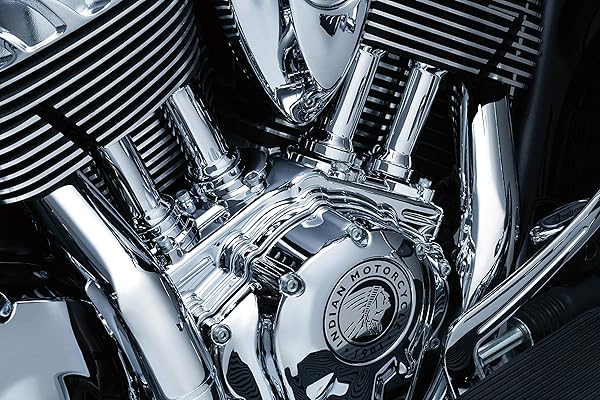 Upgrade Your 2014-19 Indian Motorcycle with Kuryakyn 5641 Chrome Tappet Block Accent Cover - Image 2