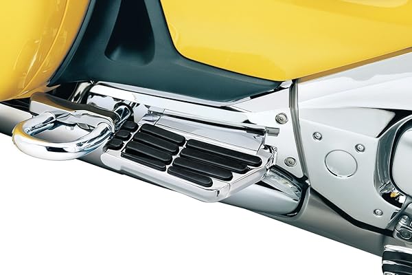 Upgrade Your Honda Gold Wing GL1800: Kuryakyn 7006 Chrome Passenger Floorboards for 2001-2017 Models