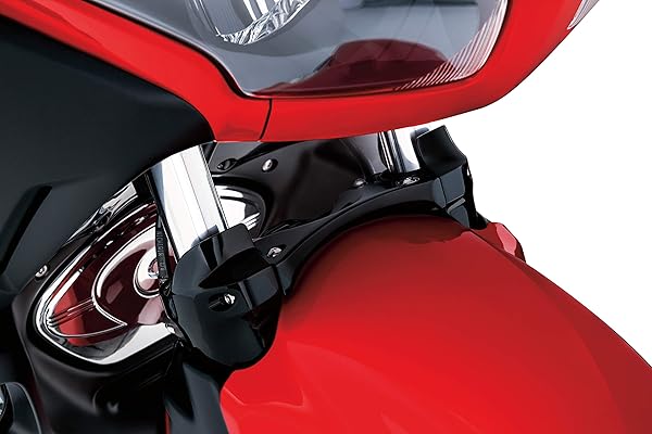 Upgrade Your Honda Gold Wing GL1800: Kuryakyn 7349 Front End Fork Brace Gen 2 in Gloss Black - Image 3