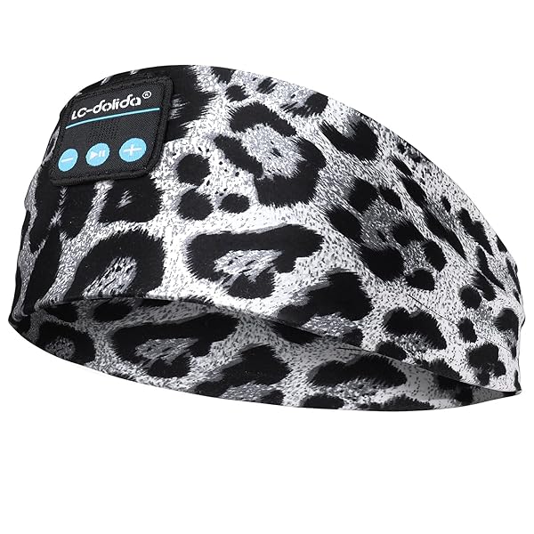 LC-dolida Bluetooth Sleep Headphones: Perfect Thin HD Stereo for Side Sleepers, Yoga & Travel