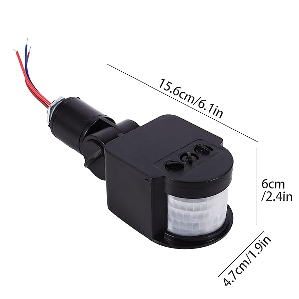 LED Infrared Sensor ,Outdoor Security Infrared Sensor Motion Detector,180°Pir Sensor,Suitable for Corridors,Garages,Shops,Etc. 90~250V - Image 3