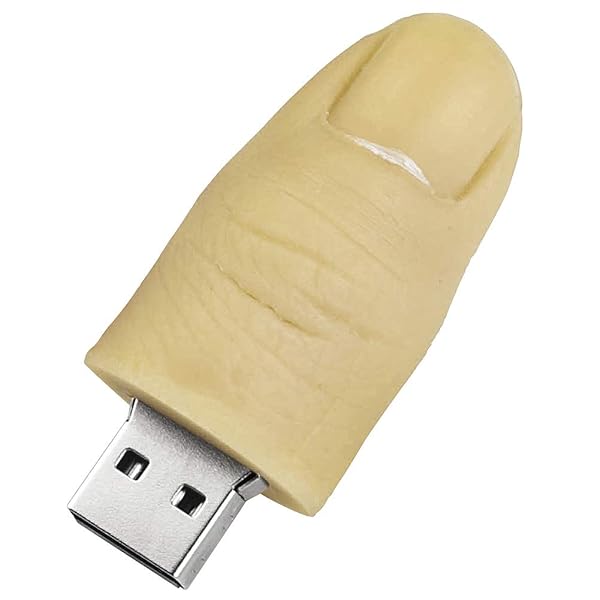 LEIZHAN Cute USB Flash Drive 16GB Thumb Shape Ideal Gift for Kids and Students