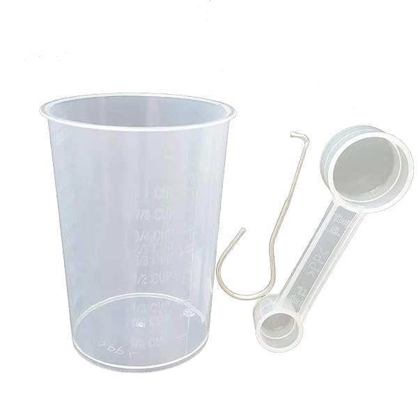 LICHIFIT 300ml Measuring Cup Spoon and Paddle Tool Kit for Bread Maker Machine Spare Parts