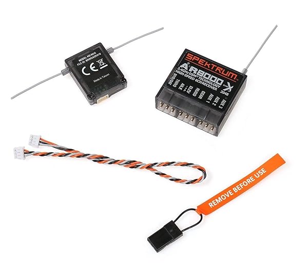 LICHIFIT Fast Speed RC Receiver for Spectrum AR8000 8CH DSM2 DSMX Compatible with DX7 DX8 DX9 DX18