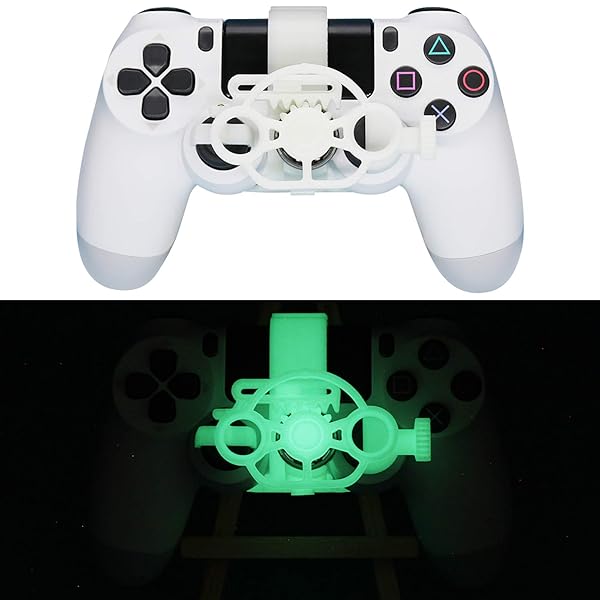 LICHIFIT Mini Steering Wheel Game Controller Replacement for Sony PS4 Racing Accessories