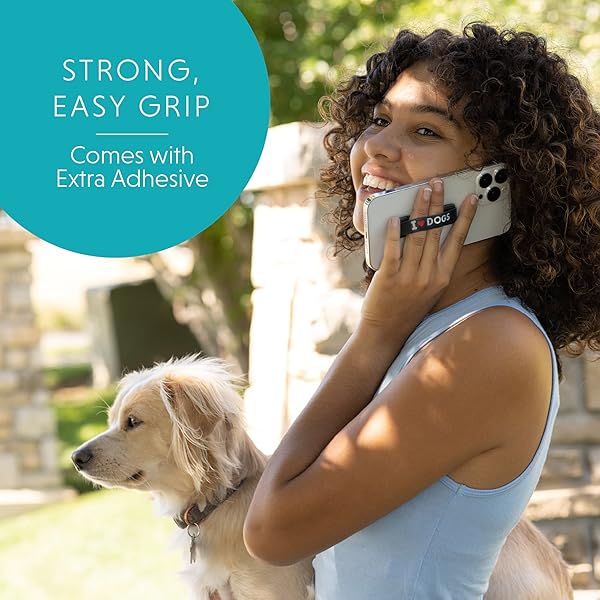 LOVEHANDLE Grip for Smartphone and Mini Tablet Artisan Design Elastic Strap 4 Piece Value Pack for Easy Handling and Comfort - Image 4