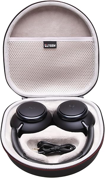 L LTGEM LTGEM Hard Case for Anker Soundcore Q45/Q35 Headphones - Durable Storage & Protection