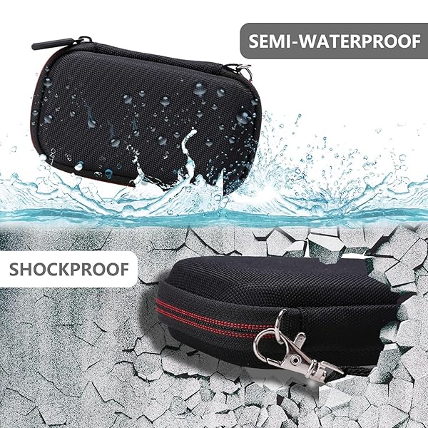 LTGEM Hard Case for SanDisk and WD Portable SSDs 1TB 2TB 4TB Extreme PRO My Passport Durable Protection Case - Image 7