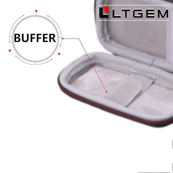LTGEM Hard Case for SanDisk and WD Portable SSDs 1TB 2TB 4TB Extreme PRO My Passport Durable Protection Case - Image 11