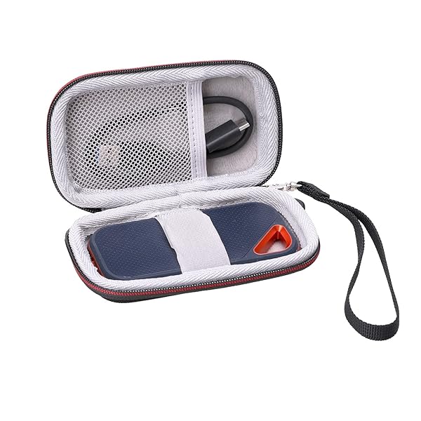 LTGEM Hard Case for SanDisk and WD Portable SSDs 1TB 2TB 4TB Extreme PRO My Passport Durable Protection Case