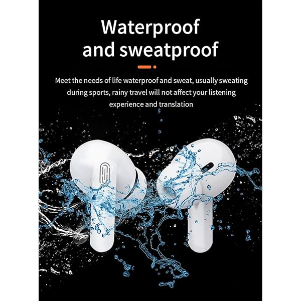 Language Translator Earbuds Y113 Smart Voice Translator Device Supports 84 Languages HiFi Stereo with Charging Case for Real Time Translation - Image 9