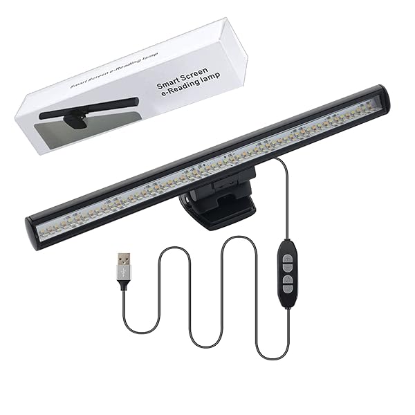 Laptop Monitor Light Bar USB Powered LED with 3 Color Temperature Modes for Eye Care Portable for Work Office and Travel - Image 8