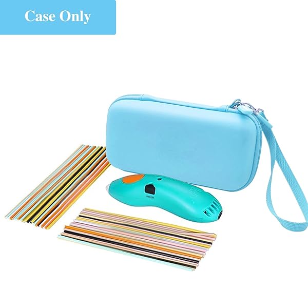 Leayjeen Storage Case for 3Doodler Start Essentials 3D Pen Set Kids Carrying Case Blue - Image 7