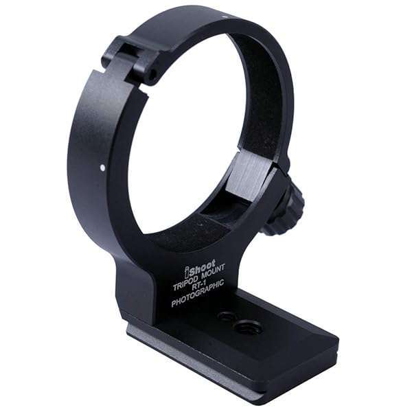 Lens Collar Support Tripod Mount for Nikon RT-1 & Nikkor 300mm/70-200mm - ARCA-Swiss Compatible Quick Release Plate