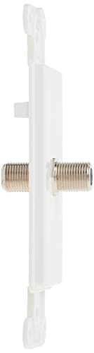 Leviton 40681-W F Connector Decora Insert - White | High-Quality Wall Plate for Home Networking - Image 5