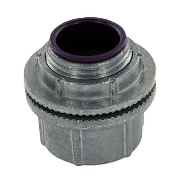 Leviton Leviton HUB-100 Watertight Conduit Hub - Durable 1-Inch Electrical Solution for Outdoor Use