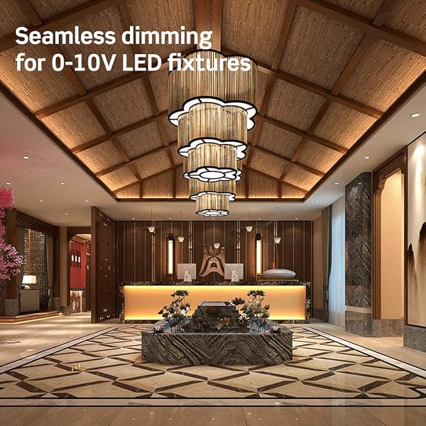 Leviton IP710-LFZ IllumaTech Slide Dimmer for LED 0-10V Power Supplies - 1200VA, 10A, 120/277VAC, Color Change Kits Included - Image 4