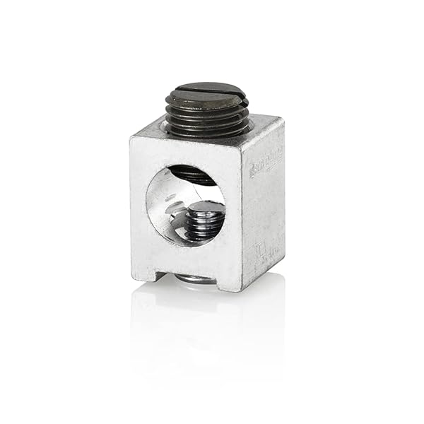 Leviton LLGND Circuit Breaker Ground Lug - 6-2/0 AWG, Gray | Durable & Reliable Electrical Connection