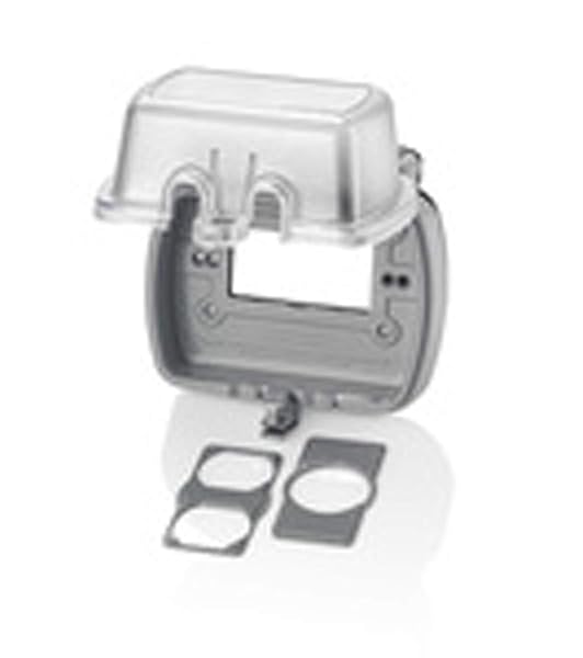 Leviton Weatherproof Outlet Box: Extra Duty 1-Gang Cover for Outdoor Use - Fits Single, Duplex & GFCI Receptacles