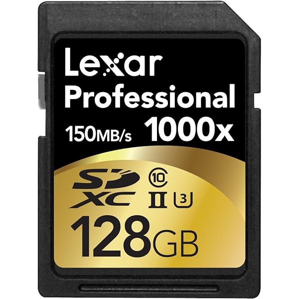 Lexar Professional 1000x 128GB SDXC UHS-II Card: Fast Storage for Photographers & Videographers