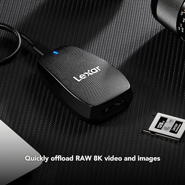 Lexar Professional CFexpress Type B USB 3.2 Reader - 1700MB/s Speed for CFexpress Type B Cards (LRW550U-RNBNU) - Image 4