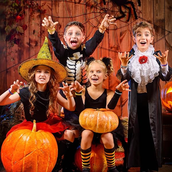 Libima 96 Pcs Halloween Rubber Bracelets Bulk Party Favors Silicone Wristbands for Trick or Treat Goodie Bags and Party Decorations - Image 7