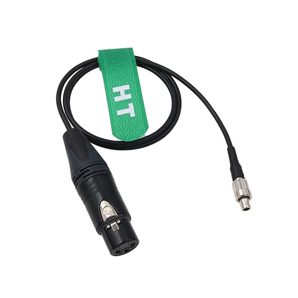 Line Audio Cable XLR 3 Pin to FVB 00B 3 Pin for Microphone Mixer Recorder Sennheiser Zaxcom 60cm - Image 4