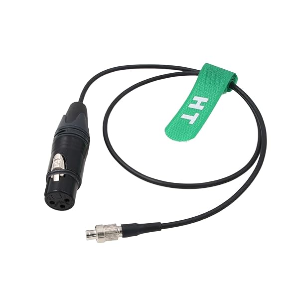 Line Audio Cable XLR 3 Pin to FVB 00B 3 Pin for Microphone Mixer Recorder Sennheiser Zaxcom 60cm