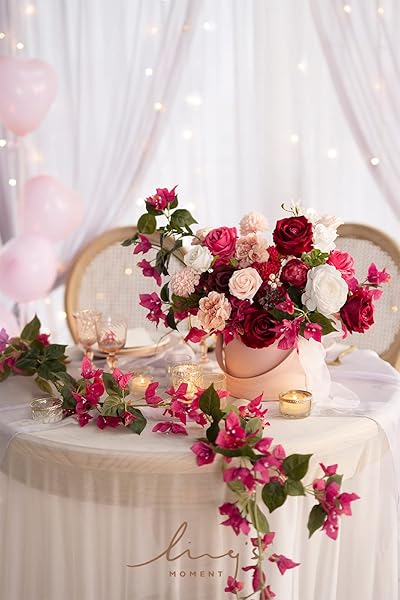 Ling's Moment Blush Dahlia Foam Artificial Flowers Real Touch for Home Decor Wedding Gifts Party Favors 25pcs - Image 9