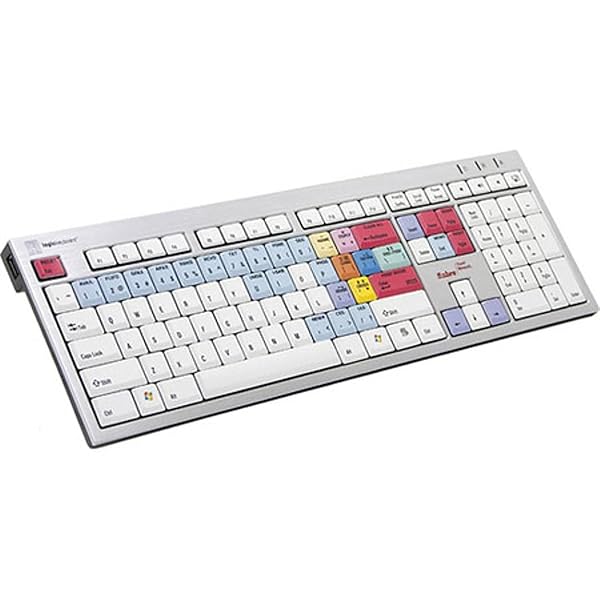 LogicKeyboard Sabre Travel Network Slim Line PC Keyboard: Compact, Stylish & Efficient for On-the-Go Users