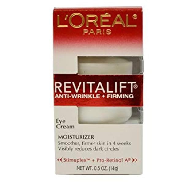 Buy L'Oreal Revitalift Eye Cream 0.5 oz (2 Pack) - Anti-Aging, Hydrating & Brightening Formula
