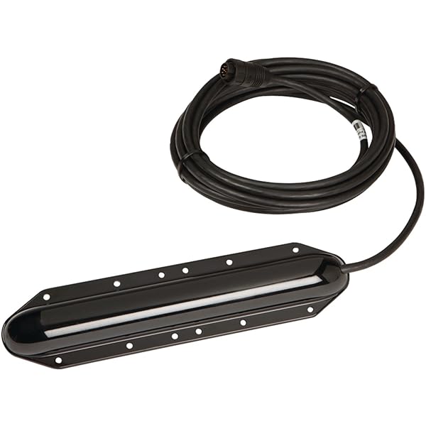 Lowrance 000-10802-001 Skimmer Transom Mount Transducer for LSS-2 StructureScan HD Fishfinder - Enhance Your Fishing Experience