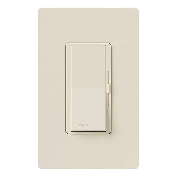 Lutron Buy Lutron Diva Quiet 3-Speed Fan Control DVWFSQ-FH-LA - Light Almond, 1.5 Amp, Single Pole/3-Way with Wallplate