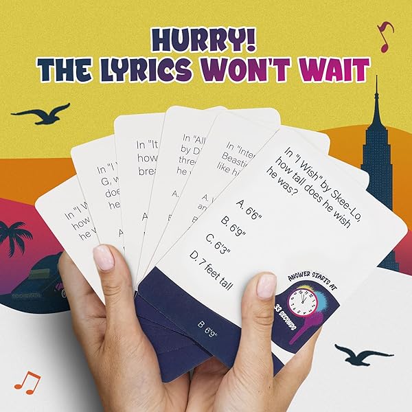 Lyric Legend 90s Hip-Hop and Rap Music Trivia Game for Fun Group Nights and Parties Perfect for Singing Along and Quizzing Friends - Image 10