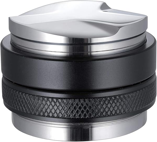 MATOW 53mm Coffee Distributor & Tamper: Dual Head Leveler for Breville 54mm Portafilter - Adjustable Depth Espresso Tool