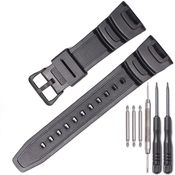 MCXGL Resin Watch Band Replacement for Casio SGW-100 | Waterproof Sports Strap