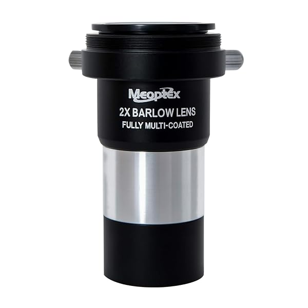 "MEOPTEX 1.25" 2X Barlow Lens - Dual Elements, M42 & Filter Thread, FMC Coating for Enhanced Clarity" - Image 2