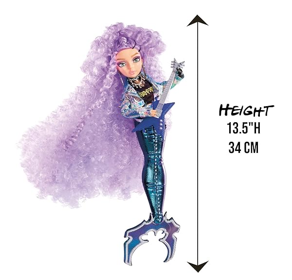 MERMAZE MERMAIDZ Color Change Doll: Stylish Riviera Mermaid with Accessories for Kids Ages 4-12 - Perfect Gift! - Image 5