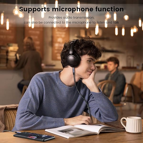 MOSWAG 3.5mm Audio Cable 6.6FT Male to Male Stereo Aux Cord for Headphones PS4 Smartphone Tablets PC Laptop and More - Image 6