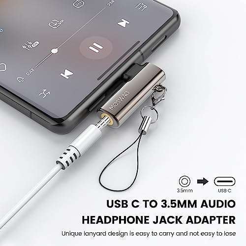 Right Angled USB C to 3.5mm Headphone Adapter for iPhone 15, Samsung Galaxy S23, Huawei - Zinc Alloy Audio Dongle - Image 5