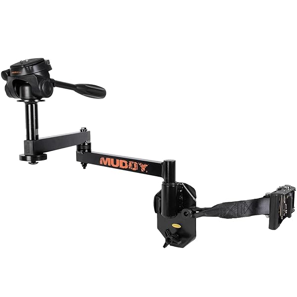 "Lightweight 24" MUDDY Hunt Hard Aluminum Camera Arm - Durable, Ergonomic & Easy to Install for Silent Outdoor Use"