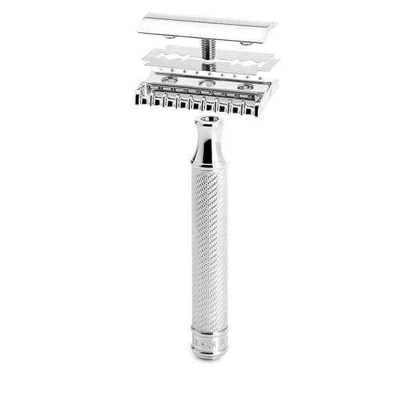 R41 Double Edge Safety Razor for Men - Barbershop Quality Shave, Perfect for Daily Use - Image 3